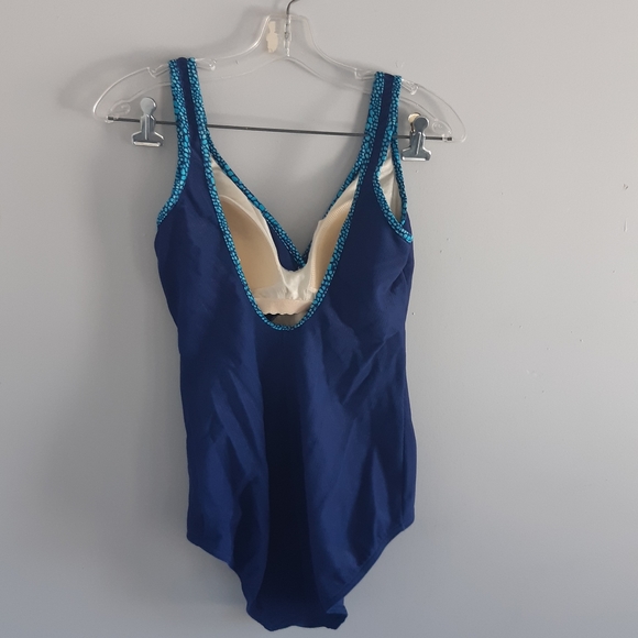Baltex vintage one piece swimwear Size 12 - Picture 2 of 15